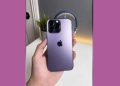 更Pro更靈動的「紫」色氣場 iPhone14 Pro實機曝光