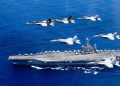 里根號航母南下 中共智庫曝2種可能
