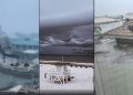 恐怖!颶風「伊恩」登陸美國佛州 巨浪滔天 黑雲壓城(視頻)
