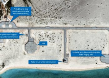 英智庫: 中共在中建島裝設反隱形雷達系統 針對F22、F35隱形戰機？