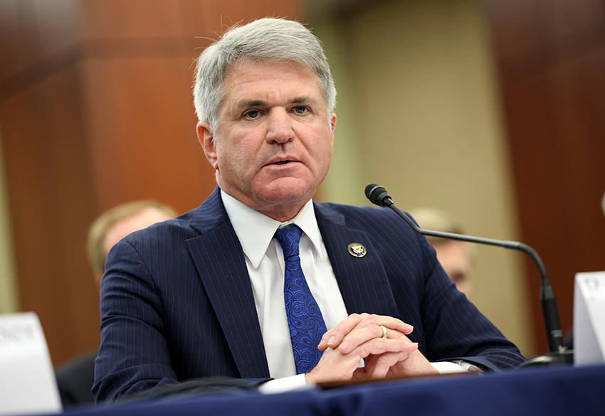 美國眾議院外交事務委員會主席麥考爾（Michael McCaul）。 (Kevin Dietsch/Getty Images)