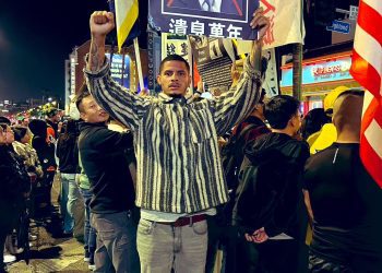投書：洛杉磯民主人士聖誕大遊行 和平抗議中共暴政