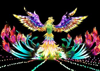 （組圖）流光溢彩的英國聖誕燈飾