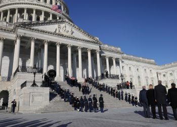 卡特總統國葬華府舉行 拜登川普等五位總統出席(多圖)