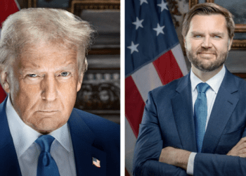 川普和萬斯官方肖像公布 評論稱迎來美國的「黃金時代」