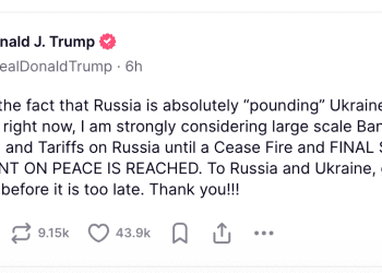 俄羅斯狂轟烏克蘭 川普「正在考慮實施大規模製裁」