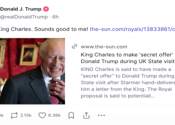 傳英王秘邀美重歸英聯邦 川普：聽起來不錯