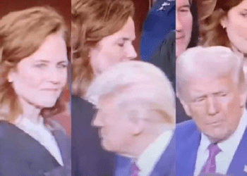 大法官巴雷特看川普眼神耐人尋味 引熱議