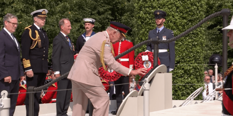 英對日戰爭勝利80周年紀念日 英王警告戰爭代價