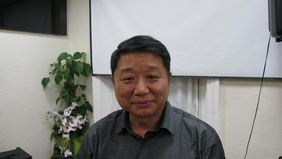 宋潘牧師在接受採訪時表示，中國共產黨是非常邪惡的，中國人民需要站起來反對中共。（圖片來源：唐仲寶/SOH）
