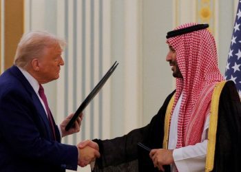 沙特王儲在與川普會晤期間承諾對美投資1萬億美元