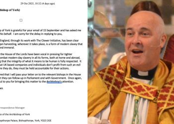 英約克大主教：活摘器官是現代奴役形式 非法又不道德