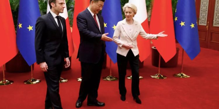 上任以來第四次訪華 法國總統馬克龍“一意孤行”