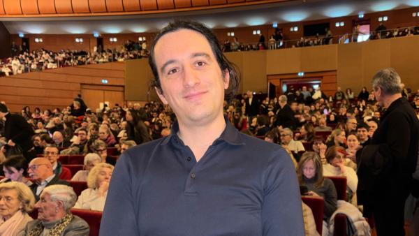 2026年1月25日下午，記者Riccardo I.觀賞了神韻紐約藝術團在米蘭阿爾欽博第劇院的第十四場演出。（圖片來源：Alessandro Starnoni／大紀元）