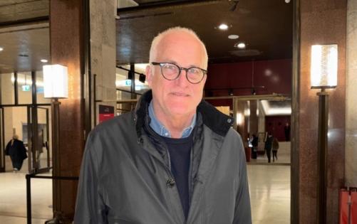 2026年2月13日晚，Francesco Carducci先生在神韻紐約藝術團在羅馬協和音樂廳欣賞了神韻紐約藝術團的首場演出。（圖片來源：Alessandro Starnoni／大紀元）