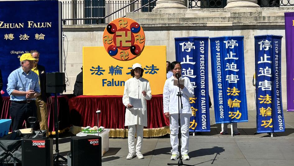 曾經因修煉真、善、忍而在國內遭中共迫害的法輪功學員劉品桐女士桐呼籲善良的國人早日清醒，認清中共的本質，快快退出邪黨及其相關組織，為自己選擇一個美好的未來。（圖片來源：唐仲寶/SOH）