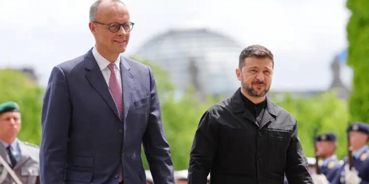 打開了戰略新窗口 無人機助德烏達成戰略夥伴關係