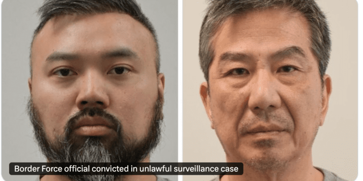 英國史上首次 二人因為中共監控流亡港人獲罪